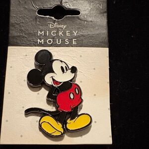 Disney Mickey Mouse Red and Yellow Pin